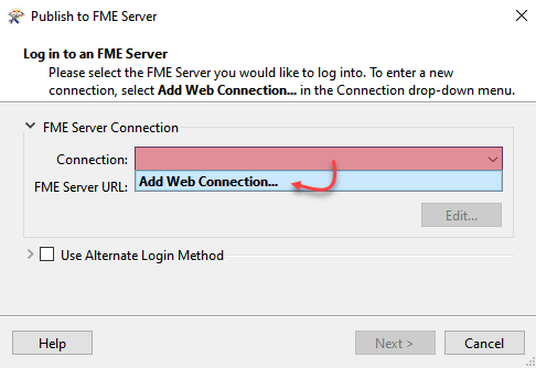 Publish to FME Server